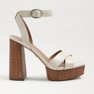 Sam Edleman Item Nolita Platform Sandal Color: Modern Ivory Leather